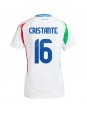 Italia Bryan Cristante #16 Vieraspaita Naisten EM-Kisat 2024 Lyhythihainen